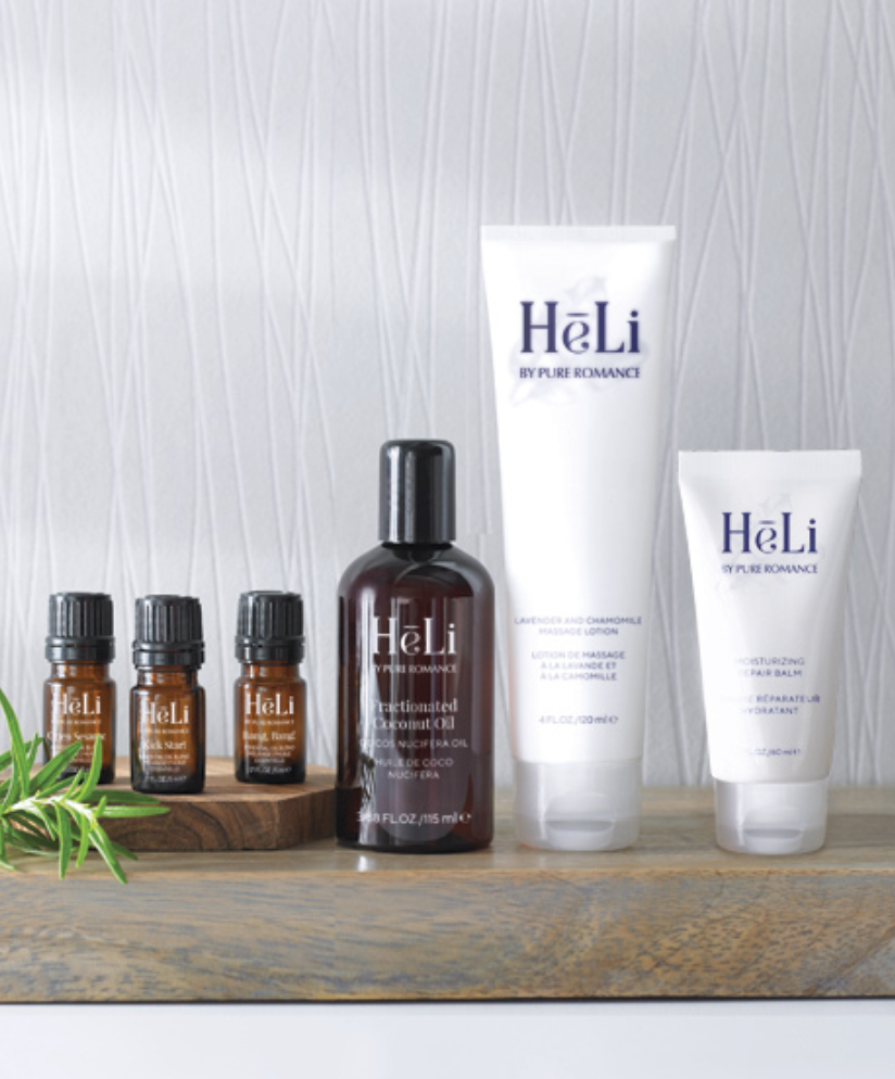 Hēli - Lavender and Chamomile Massage Lotion